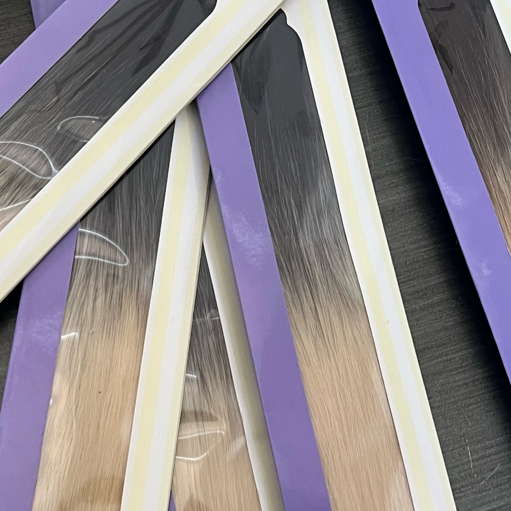 Stevies Ombre Hair Extensions in Purple and Black